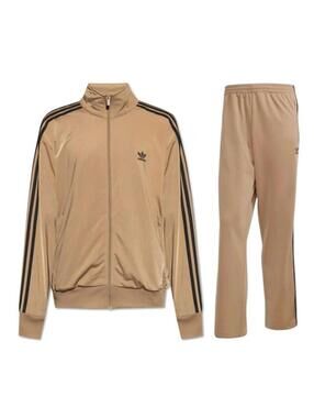 Adidas Originals Firebird Track Suit Jacket & Pants CARDBOARD BROWN XL